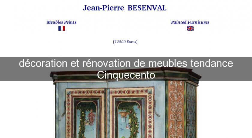 décoration et rénovation de meubles tendance Cinquecento décoration et rénovation de meubles tendance Cinquecento