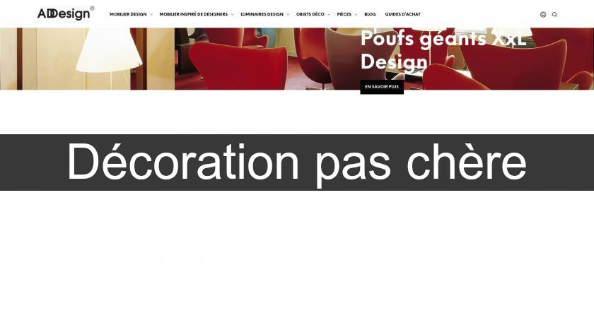Décoration pas chère Décoration intérieure