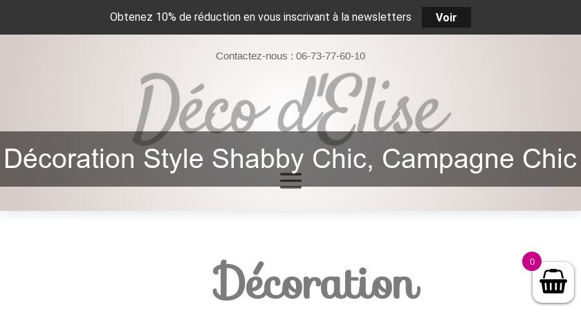 Décoration Style Shabby Chic, Campagne Chic
