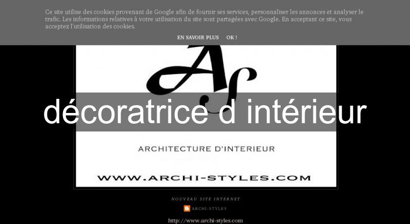 décoratrice d'intérieur décoratrice d'intérieur