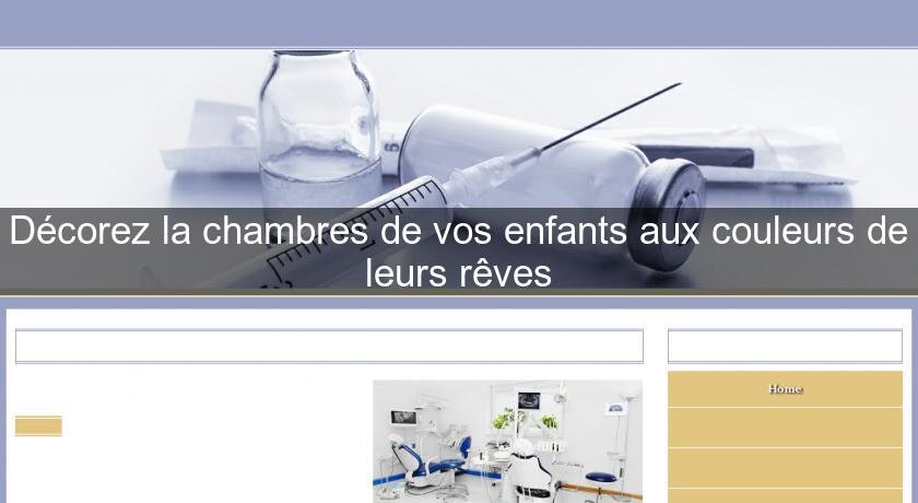 Décorez la chambres de vos enfants aux couleurs de leurs rêves Décorez la chambres de vos enfants aux couleurs de leurs rêves