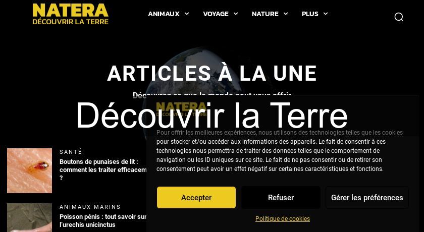 Découvrir la Terre Découvrir la Terre