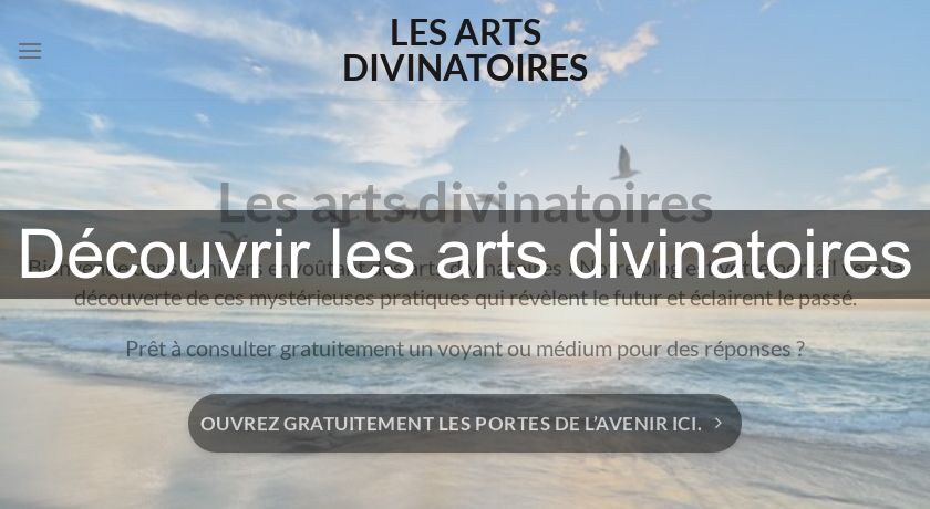 Découvrir les arts divinatoires Découvrir les arts divinatoires