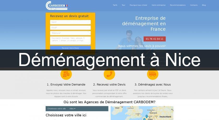 Déménagement à Nice Déménagement à Nice