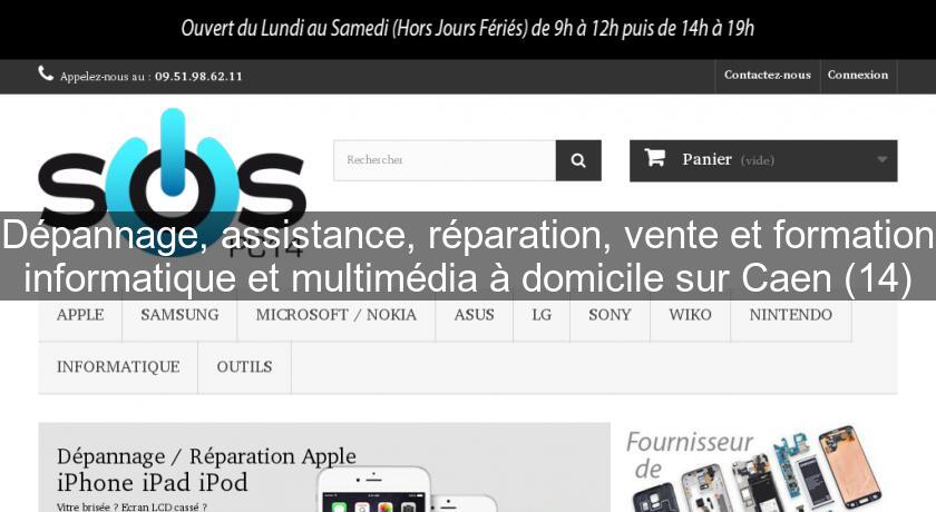 Dépannage, assistance, réparation, vente et formation informatique et multimédia à domicile sur Caen (14)