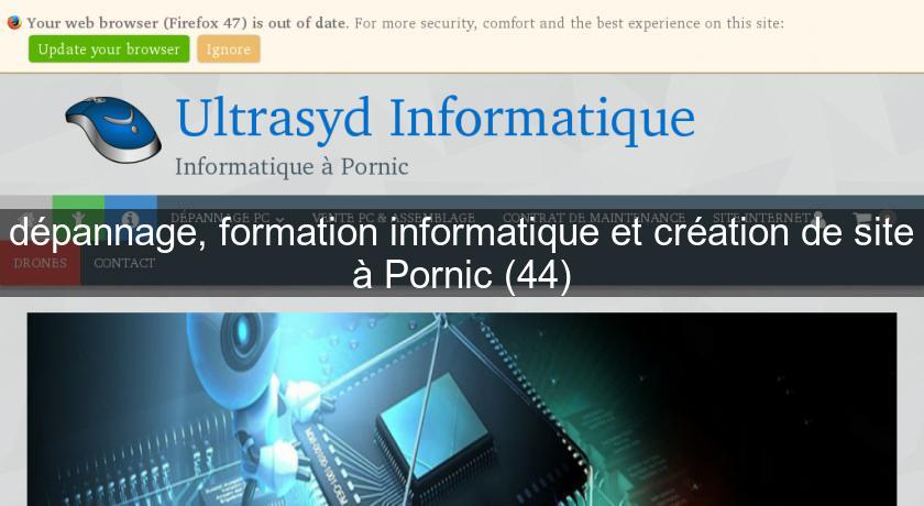 dépannage, formation informatique et création de site à Pornic (44)