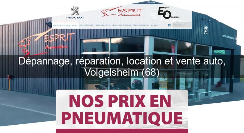 Dépannage, réparation, location et vente auto, Volgelsheim (68)