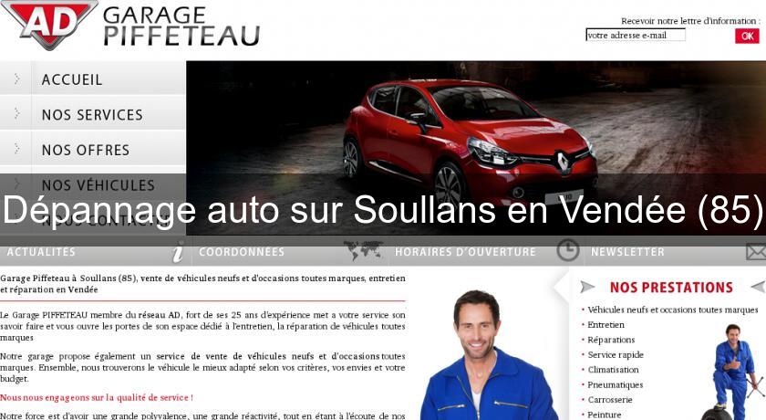 Dépannage auto sur Soullans en Vendée (85) Dépannage auto sur Soullans en Vendée (85)