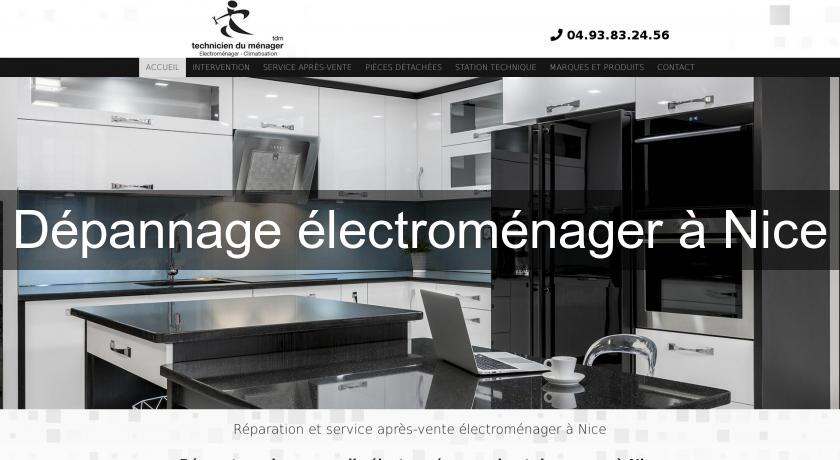 Dépannage électroménager à Nice Dépannage électroménager à Nice