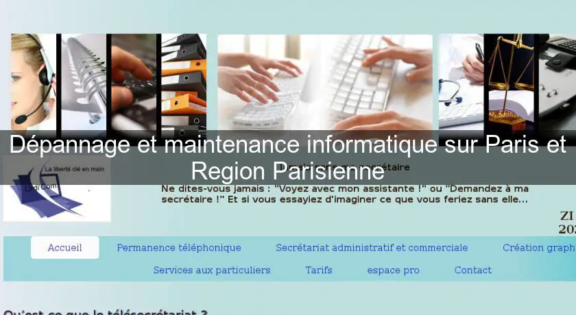 Dépannage et maintenance informatique sur Paris et Region Parisienne