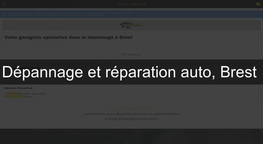 Dépannage et réparation auto, Brest 