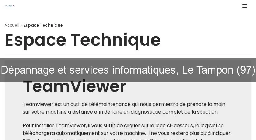 Dépannage et services informatiques, Le Tampon (97)
