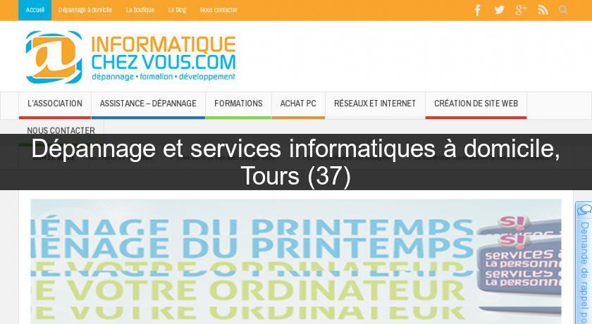 Dépannage et services informatiques à domicile, Tours (37) Dépannage et services informatiques à domicile, Tours (37)