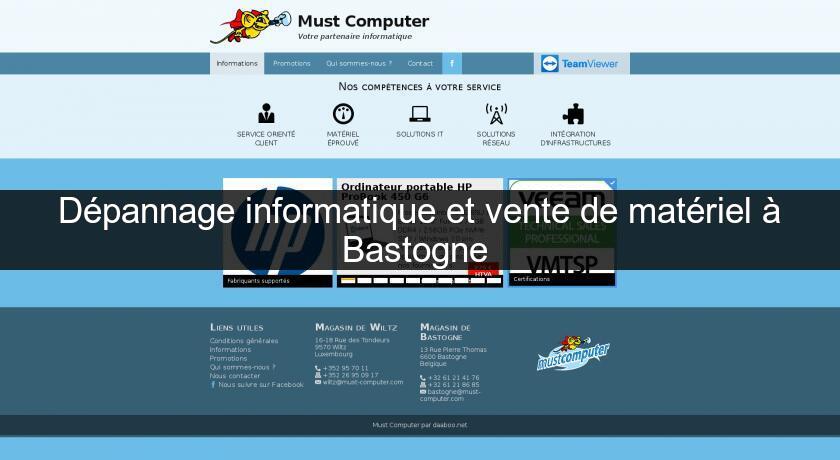 Dépannage informatique et vente de matériel à Bastogne Dépannage informatique et vente de matériel à Bastogne