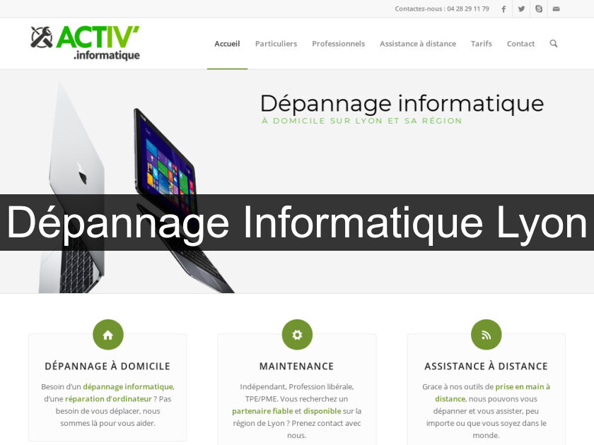 Dépannage Informatique Lyon Dépannage Informatique Lyon