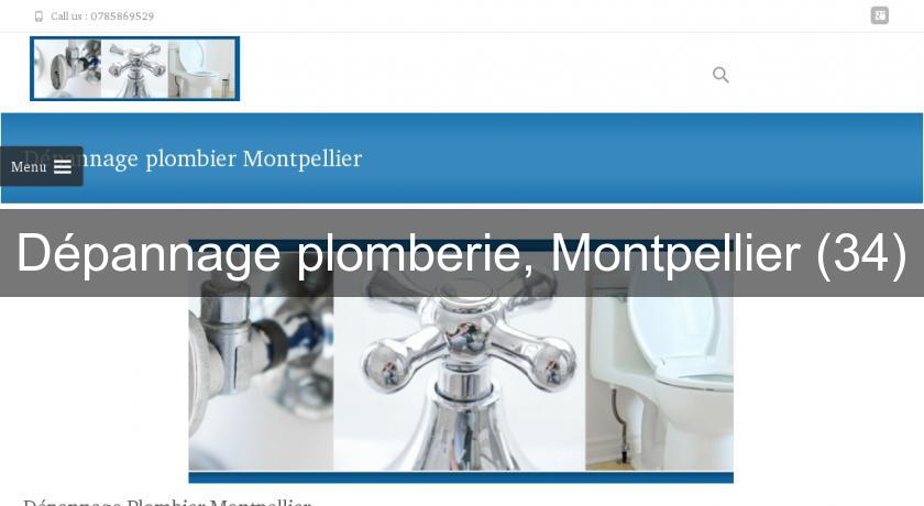 Dépannage plomberie, Montpellier (34)