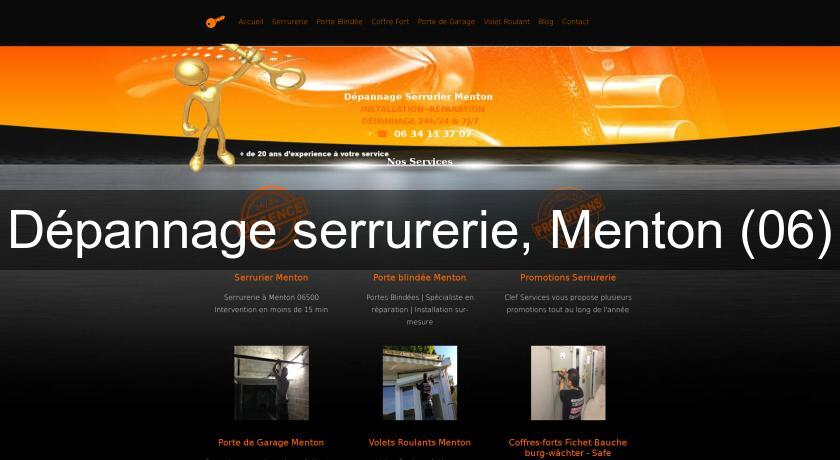 Dépannage serrurerie, Menton (06) Dépannage serrurerie, Menton (06)