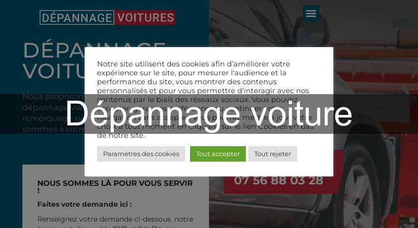 Dépannage voiture Dépannage voiture