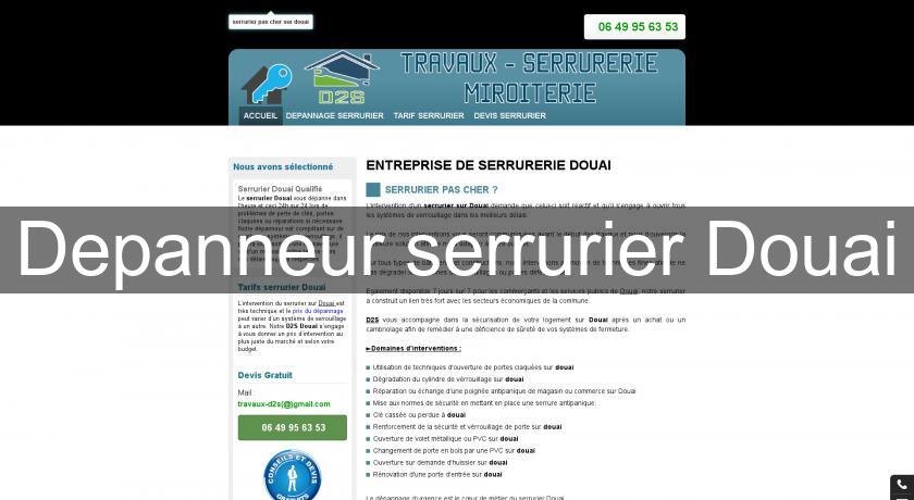 Depanneur serrurier Douai