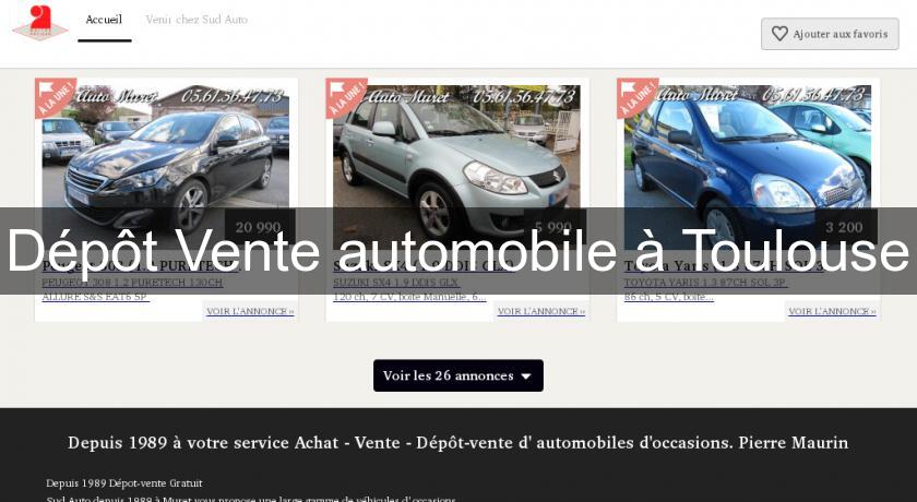 Dépôt Vente automobile à Toulouse