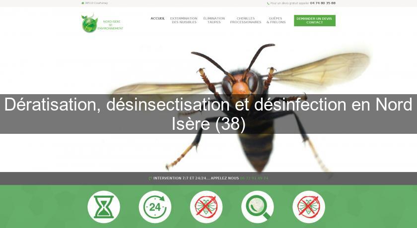 Dératisation, désinsectisation et désinfection en Nord Isère (38)