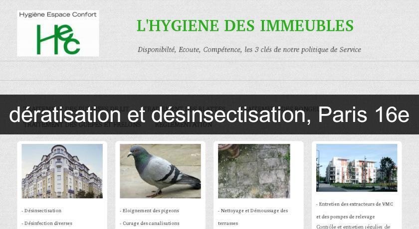 dératisation et désinsectisation, Paris 16e dératisation et désinsectisation, Paris 16e