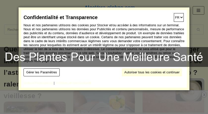 Des Plantes Pour Une Meilleure Santé Des Plantes Pour Une Meilleure Santé