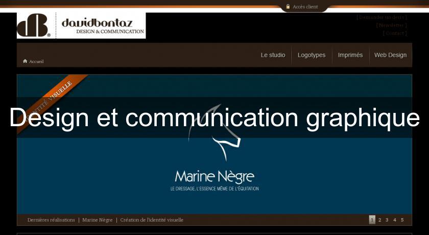 Design et communication graphique Design et communication graphique