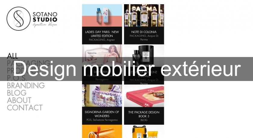Design mobilier extérieur Design mobilier extérieur