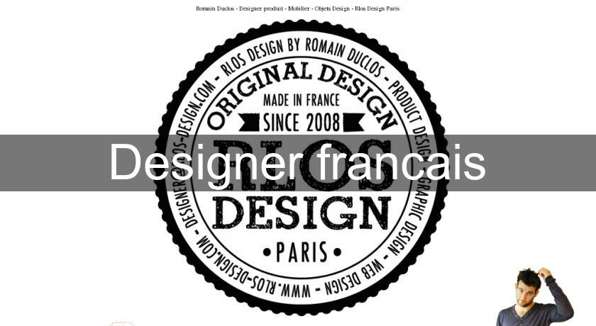 Designer francais Designer francais