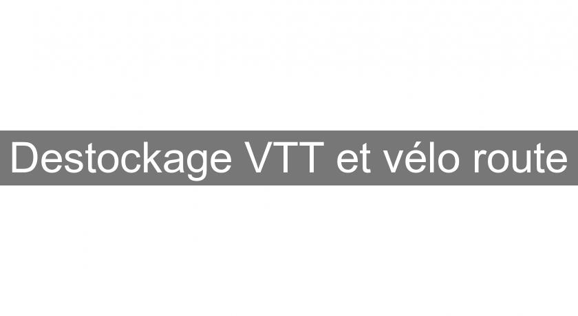 Destockage VTT et vélo route