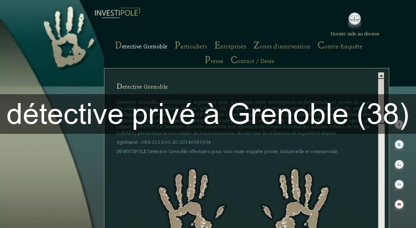 détective privé à Grenoble (38)