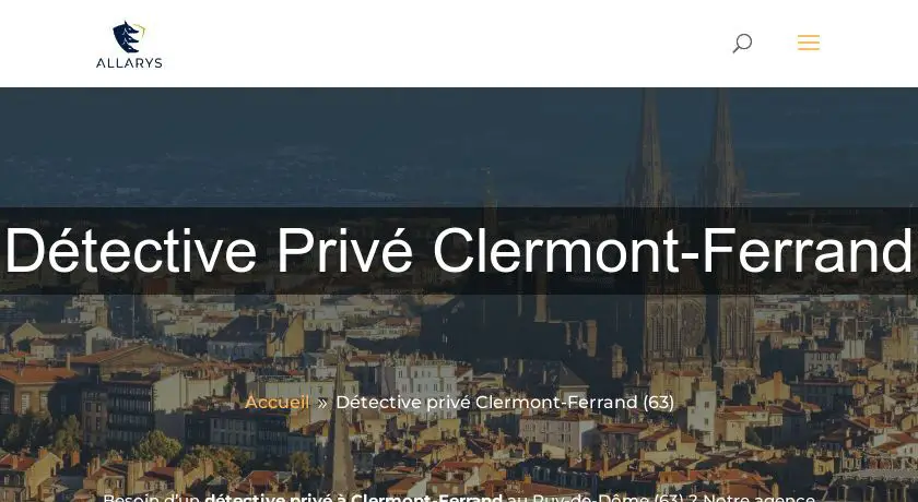 Détective Privé Clermont-Ferrand