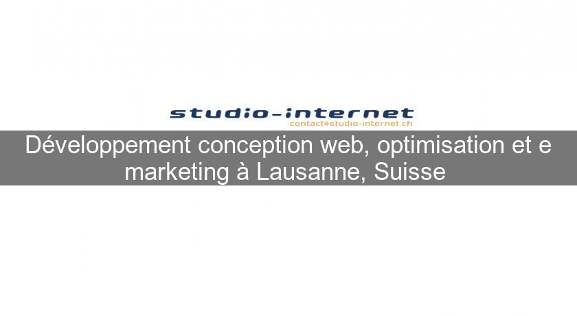 Développement conception web, optimisation et e marketing à Lausanne, Suisse Développement conception web, optimisation et e marketing à Lausanne, Suisse