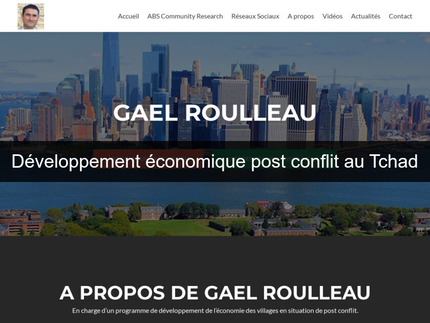 Développement économique post conflit au Tchad Développement économique post conflit au Tchad