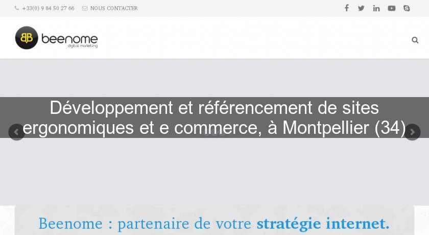 Développement et référencement de sites ergonomiques et e commerce, à Montpellier (34)