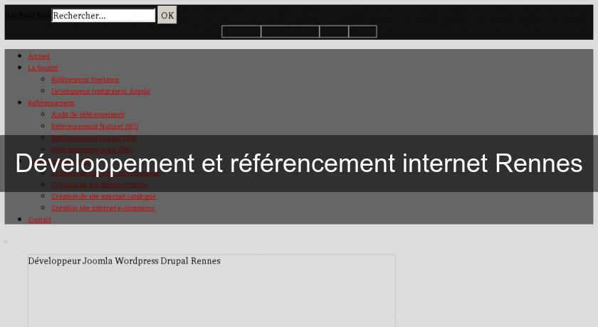 Développement et référencement internet Rennes Développement et référencement internet Rennes