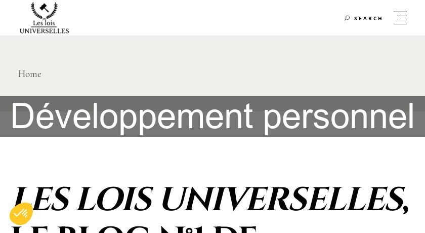 Développement personnel Développement personnel