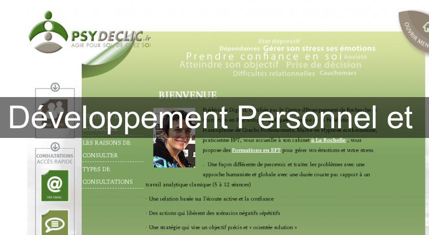 Développement Personnel et Développement Personnel et