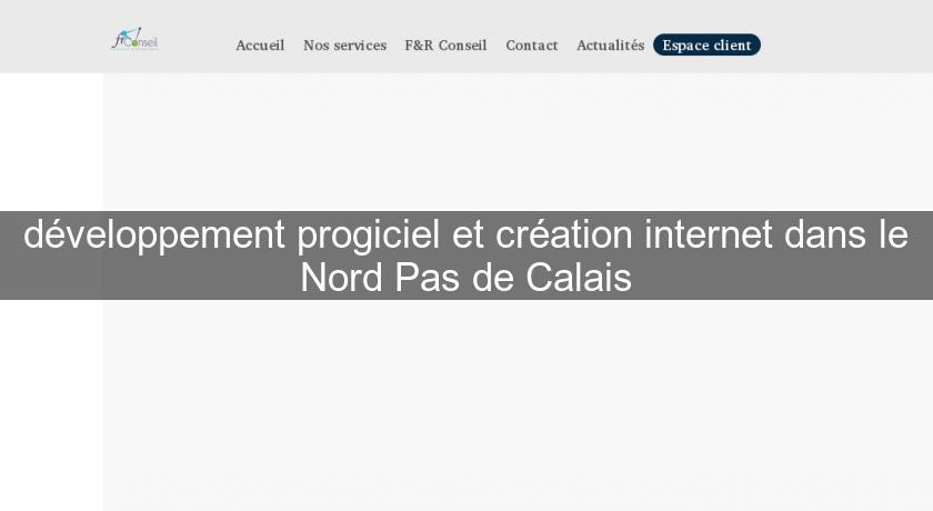 développement progiciel et création internet dans le Nord Pas de Calais