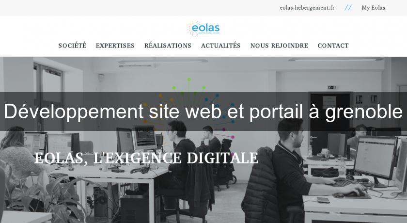 Développement site web et portail à grenoble