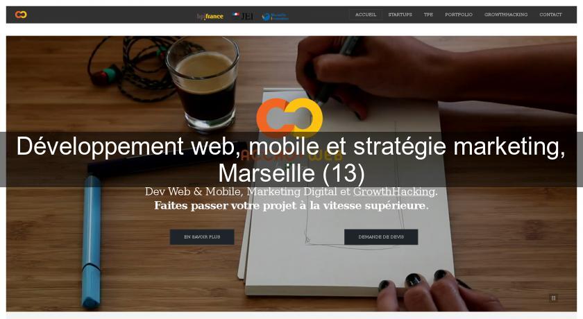 Développement web, mobile et stratégie marketing, Marseille (13) Développement web, mobile et stratégie marketing, Marseille (13)