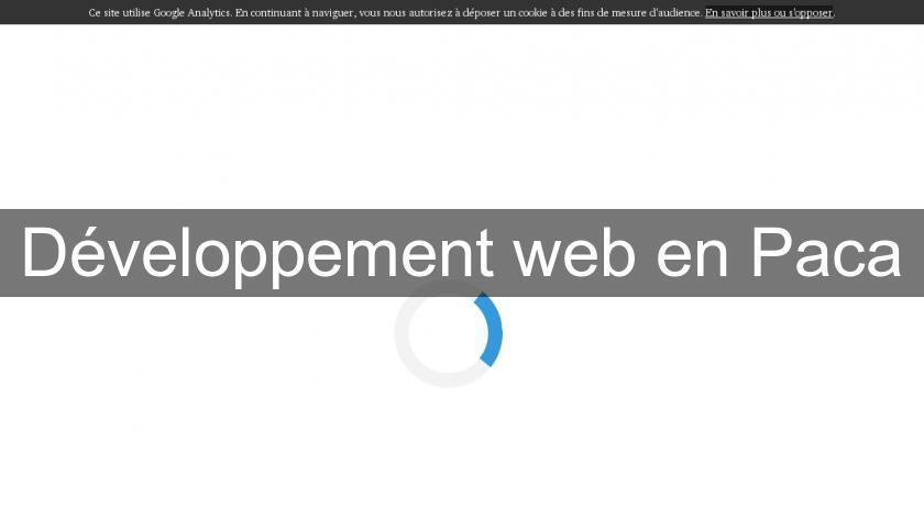 Développement web en Paca