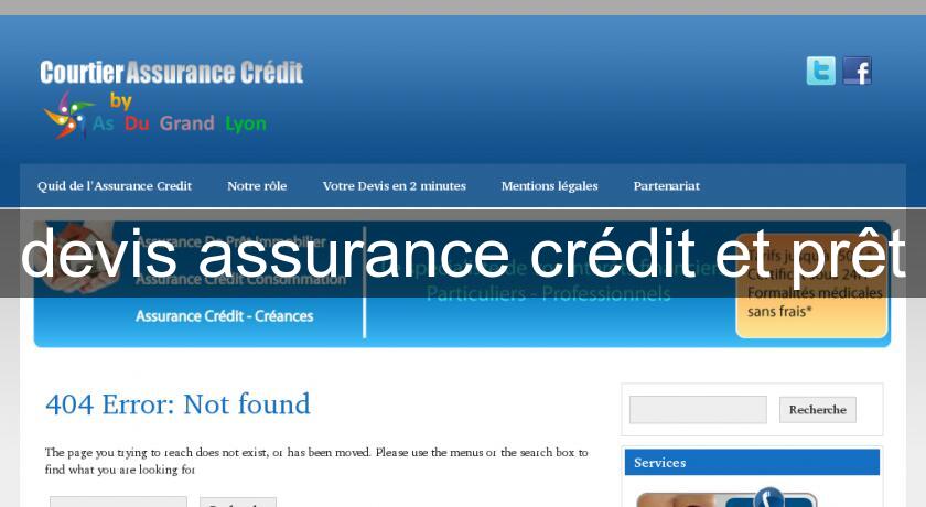 devis assurance crédit et prêt devis assurance crédit et prêt