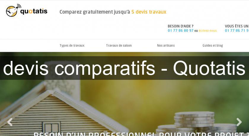 devis comparatifs - Quotatis