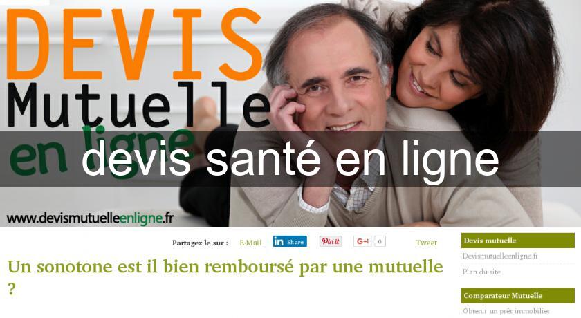 devis santé en ligne