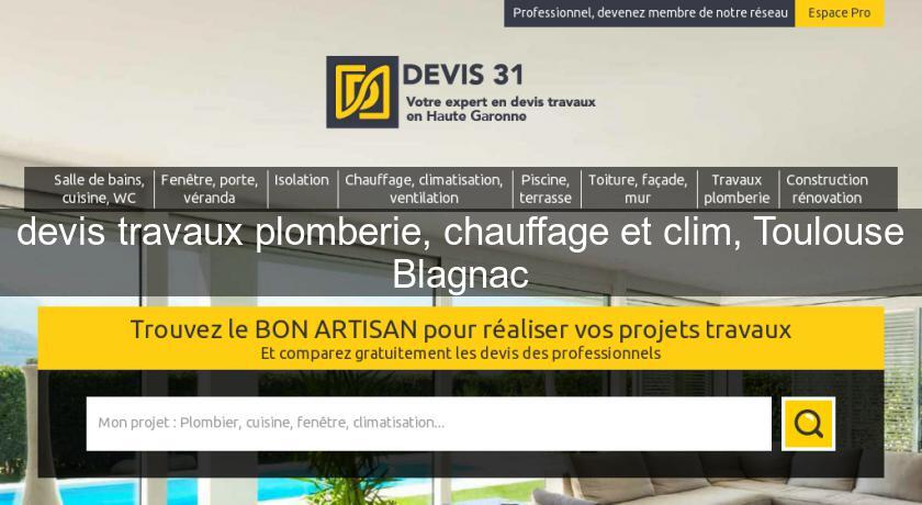 devis travaux plomberie, chauffage et clim, Toulouse Blagnac devis travaux plomberie, chauffage et clim, Toulouse Blagnac