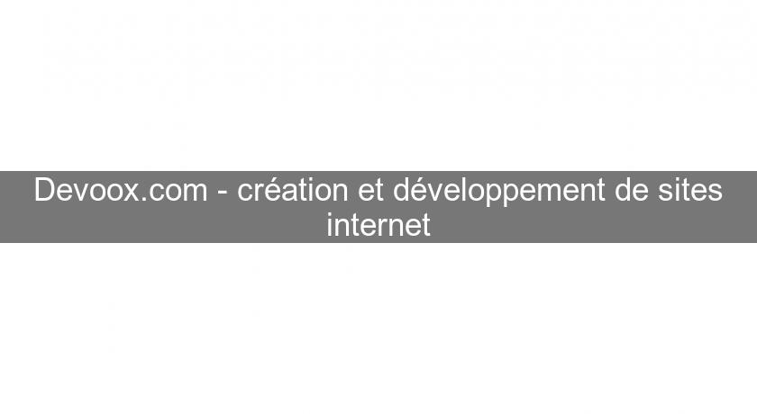 Devoox.com - création et développement de sites internet