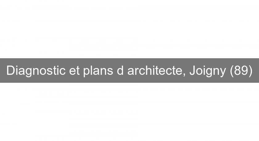 Diagnostic et plans d'architecte, Joigny (89) Diagnostic et plans d'architecte, Joigny (89)