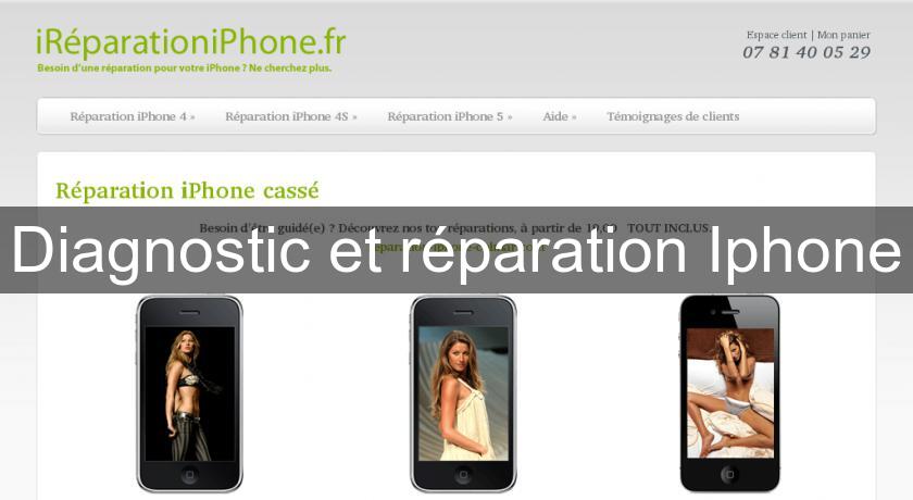 Diagnostic et réparation Iphone